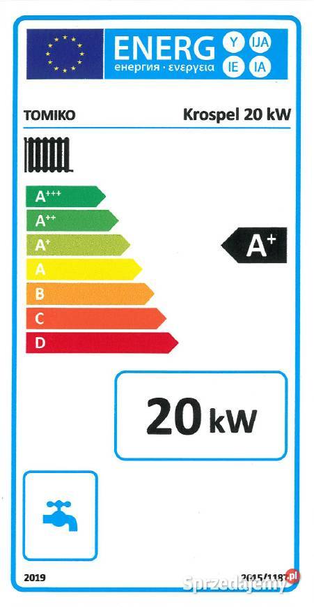 Kocioł moc 20 KW 5 klasa pellet palnik KIPI Kraków