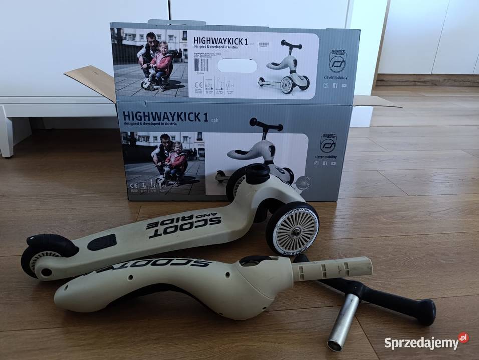 Hulajnoga trójkołowa dziecięca Scoot Ride Bełchatów