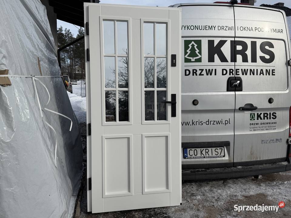 Drzwi zewnętrzne drewniane ręki 300 OFERT Wrocław