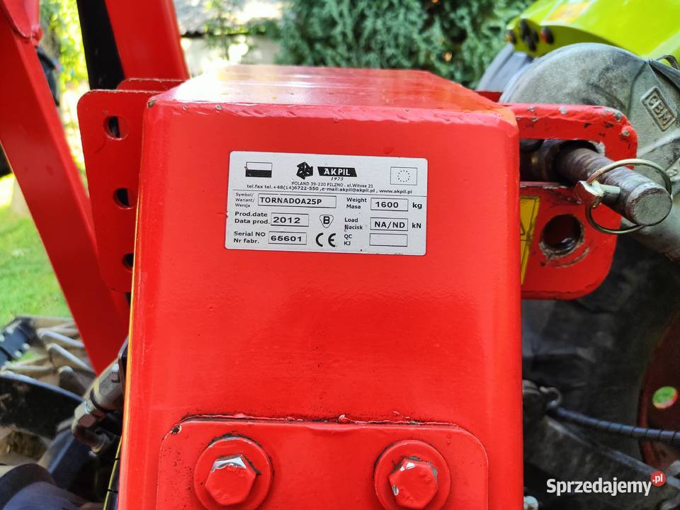 Zestaw uprawowo siewny 25m Brona wirnikowa Akpil