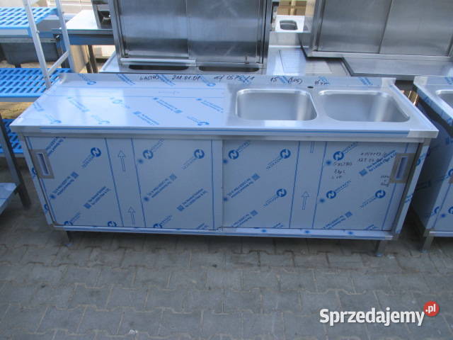 ZLEW 2 KOMOROWY Z BLATEM DRZWI SUWANE 2006085 wielkopolskie Ostrów Wielkopolski