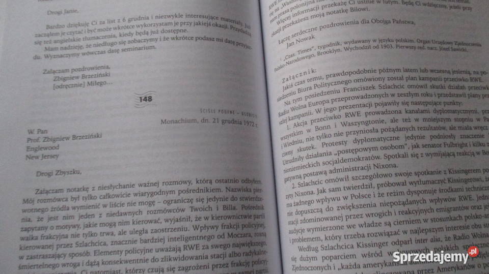 JeziorańskiBrzeziński Listy 1959 2003 listy Łódź