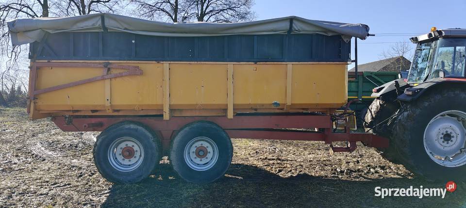 Przyczepa tandem wywrotka 14t skorupowa Kijany sprzedam