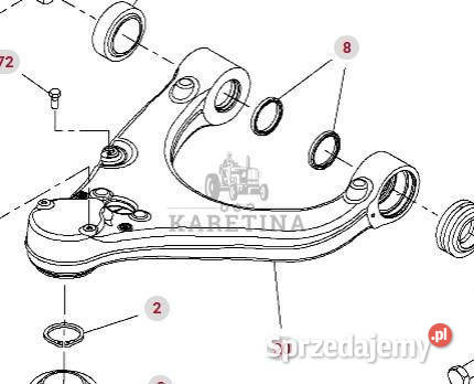 Fendt Vario 1038 1042 1046 1050 GEN 3 Wahacz Jastrzębniki
