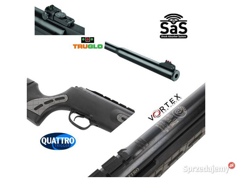 Wiatrówka Hatsan 135 QE Sniper Vortex sprężyna Przyłęki
