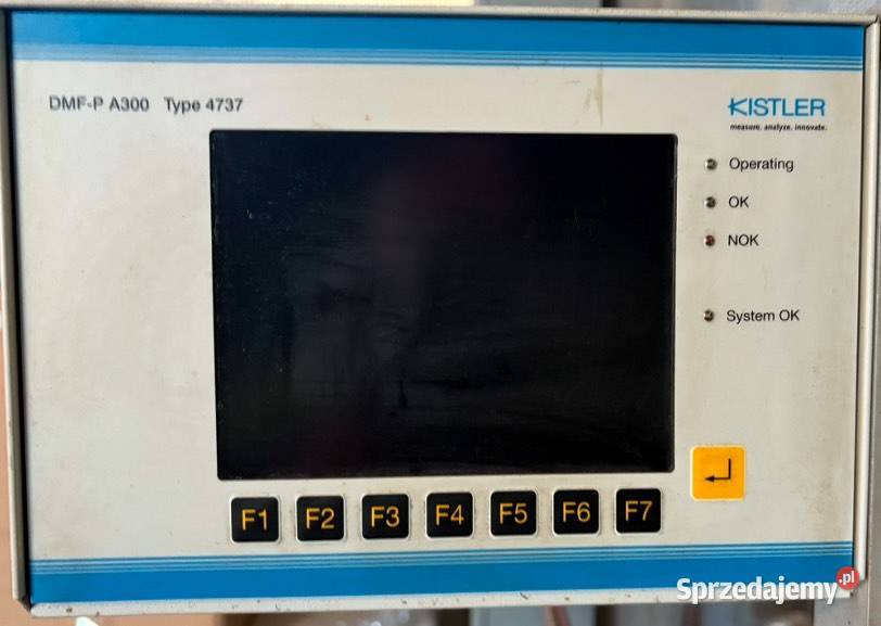 Kistler DMFP A300 typ 4737 dolnośląskie Gaworzyce