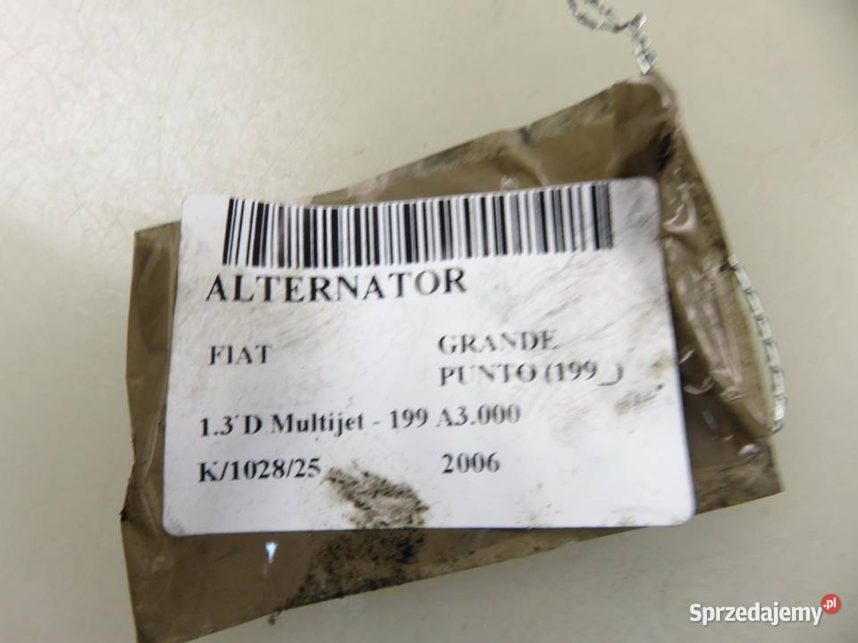 ALTERNATOR FIAT GRANDE PUNTO 13 D LRA02804 sprzedam