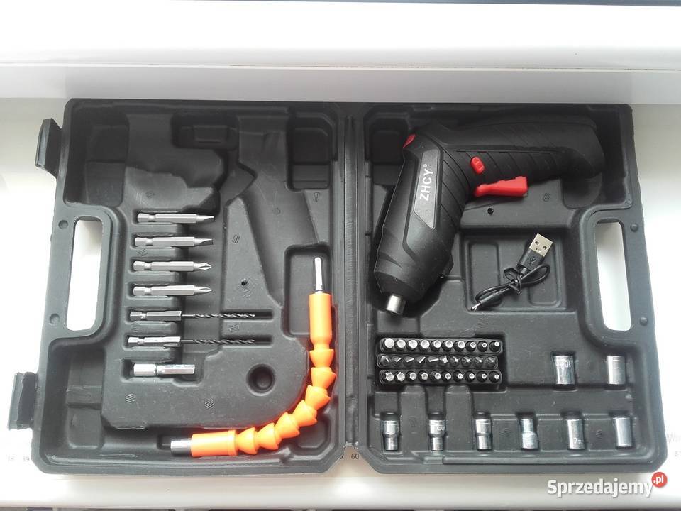 Wkrętak akumulatorowy 42V ZHCY w walizce z sprzedam