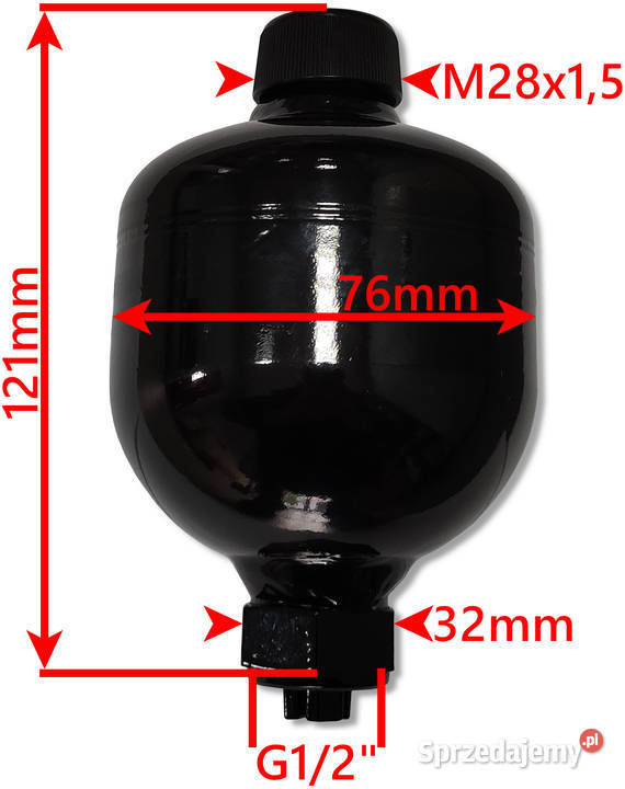 Amortyzator Hydr HYDROAKUMULATOR Membranowy 016L Pozostałe kujawsko-pomorskie Solec Kujawski
