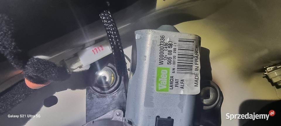 Silnik tylnej wycieraczki 50508587 osobowe