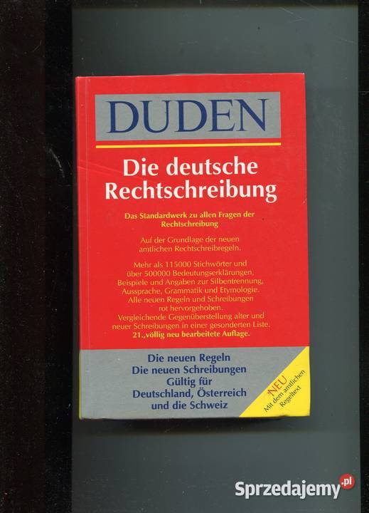 Die deutsche Rechtschreibung Duden