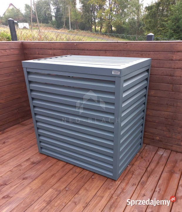 Osłona klimatyzatora pompy ciepła 90x50x130 Klimatyzatory Dom i Ogród