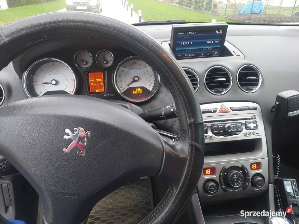 Peugeot 308 16 hdi 90 2009r nieuszkodzony Zawały sprzedam