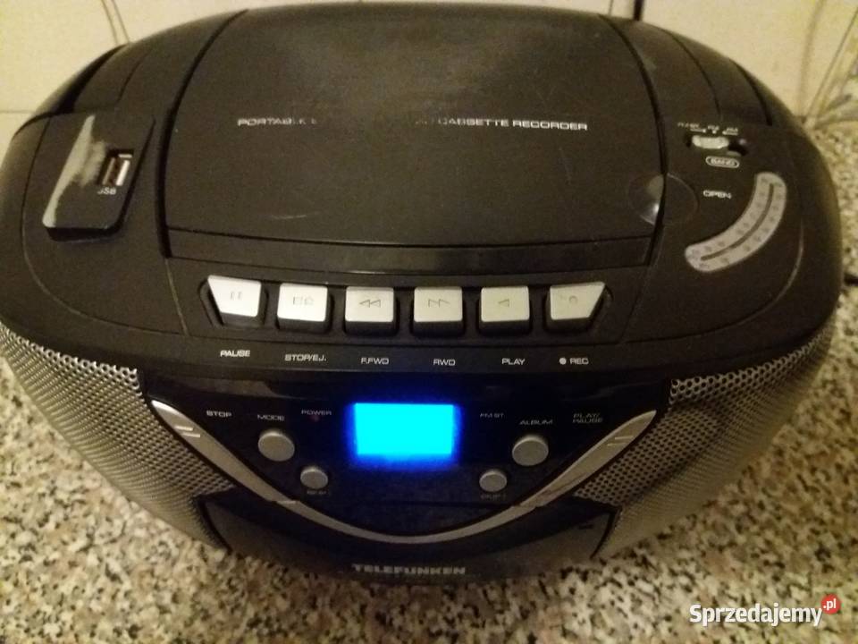 Radiomagnetofon CD TELEFUNKEN P18M Elektronika Warszawa