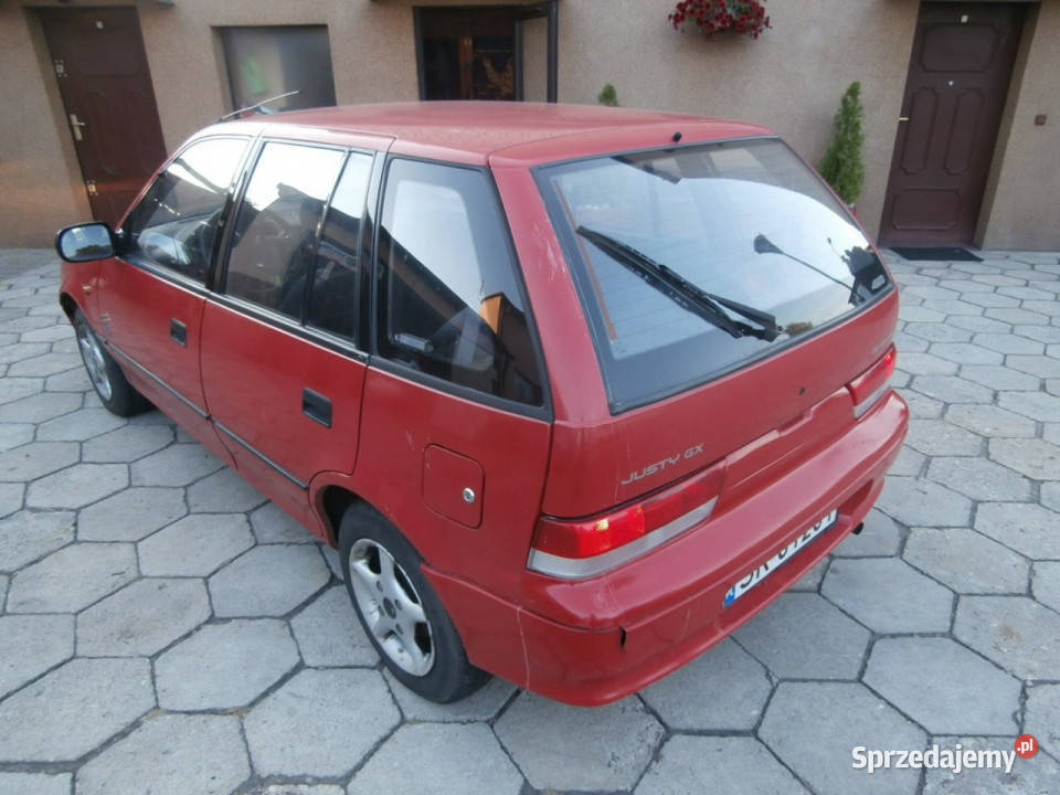 Subaru Justy sprzedam subaru justy 4x4 13 śląskie Dobieszowice