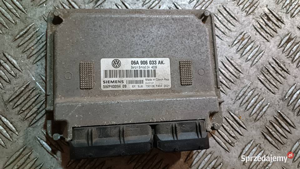 06A906033AK 5WP40094 Komputer sterownik VW Radłów
