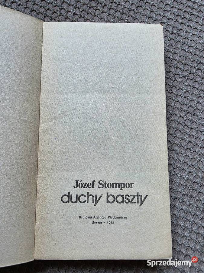 Duchy baszty Józef Stompor Kraków