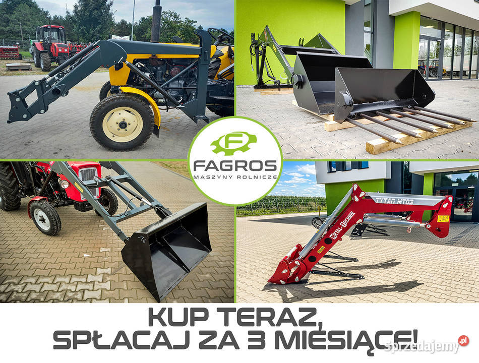 MONTAŻ TUR ŁADOWACZ Czołowy Mechaniczny nieuszkodzony Brzeg