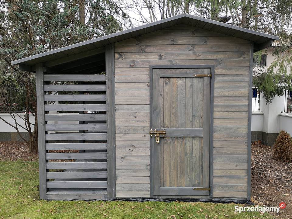 Domek narzędziowy 2 x 2m drewutnia 11 x 2m śląskie Kalety