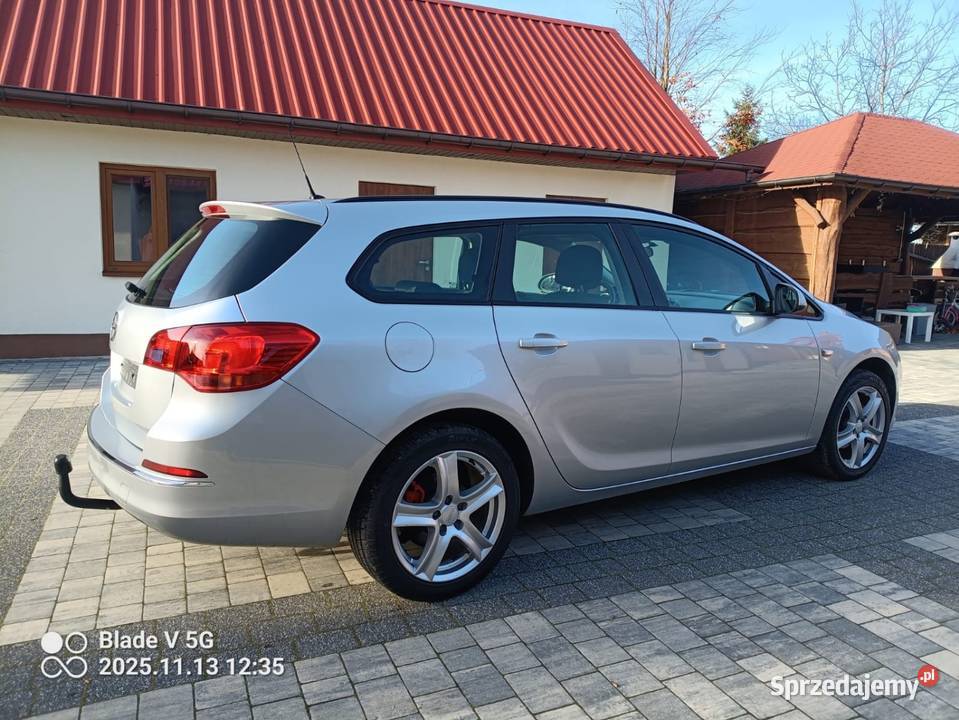 Opel AstraJ 2012 14 B Przebieg 252 sprowadzony Radom