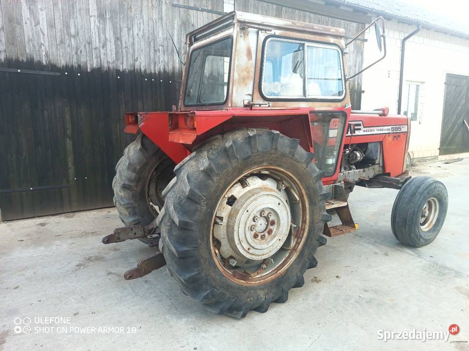 Massey Ferguson 595 MK2 ze Szwecji oryginał Rostkowo