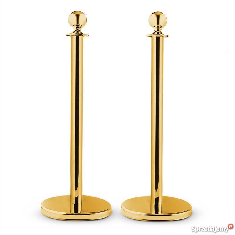 słupy oddzielające z linami sprzedam