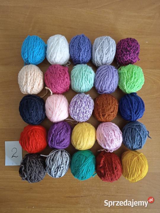 Włóczka na robótki ręczne szydełkowe na druty Kraków