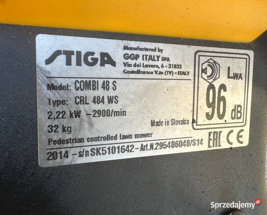 Kosiarka z napędem Stiga Wrocław