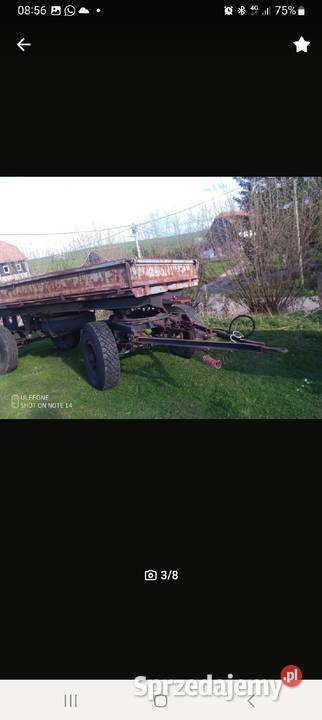 Przyczepa rolnicza HK8 wywrotka 8T Malbork