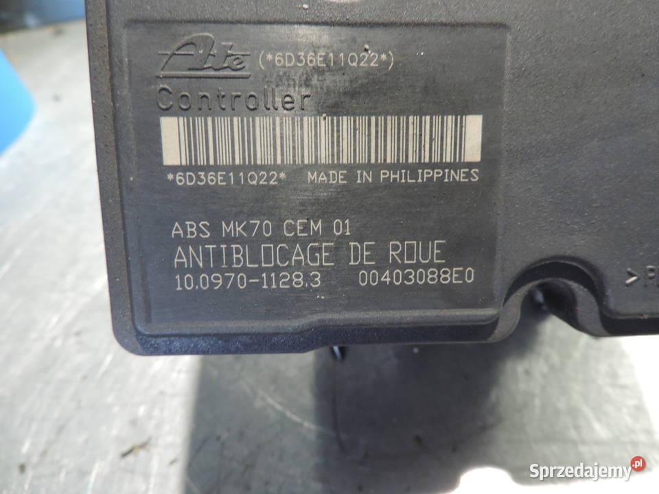 POMPA ABS CITROEN C2 C3 PEUGEOT 206 10097011283