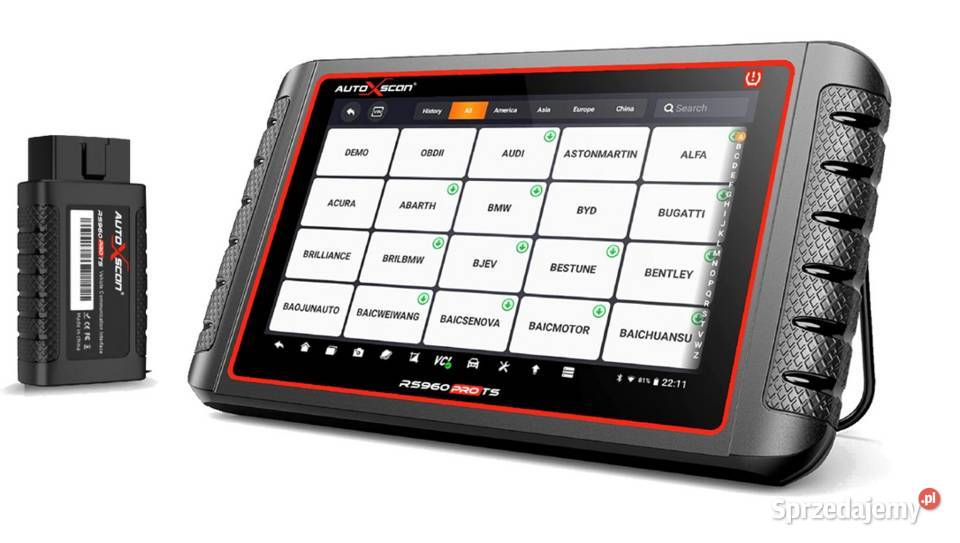 AUTOXSCAN RS960 PRO TS Tester diagnostyczny 10 Gorzów Wielkopolski