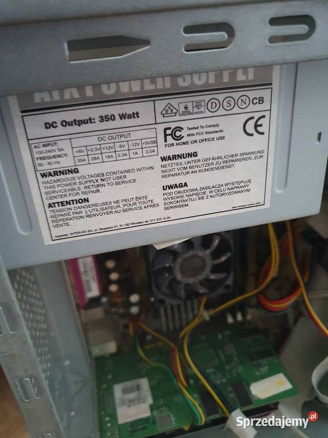 Komputer stacjonarny Retro PCRadeon 9000Sound Pozostałe Nidzica