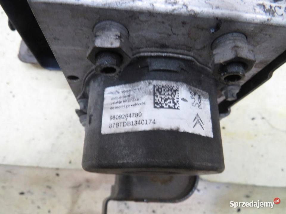 POMPA ABS PEUGEOT 308 T9 16 EHDI 9809264780 osobowe lubelskie