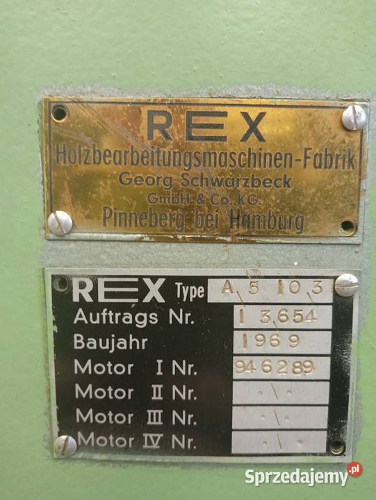 Wyrówniarka Rex 500 pomorskie Wejherowo