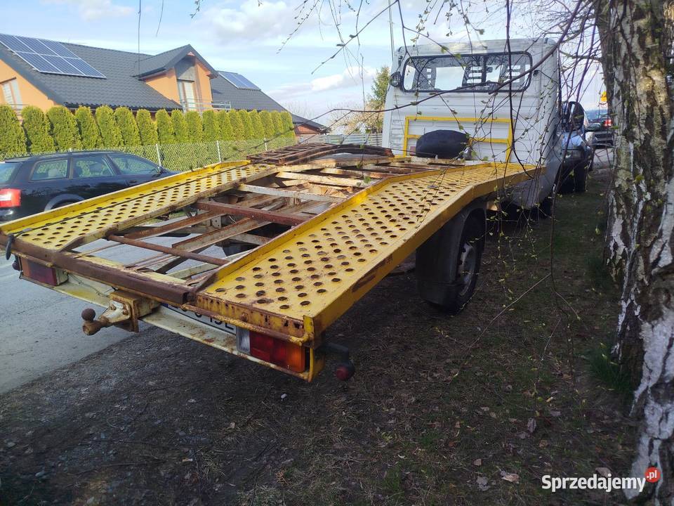 Auto laweta biały Świdnik