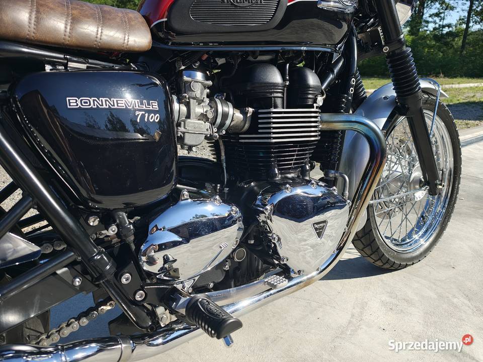 Triumph T100 Bonneville piękny scrambler podkarpackie Rudnik nad Sanem sprzedam