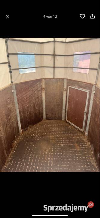 Przyczepa do przewozu zwierząt DMC 2000 Skarżysko-Kamienna