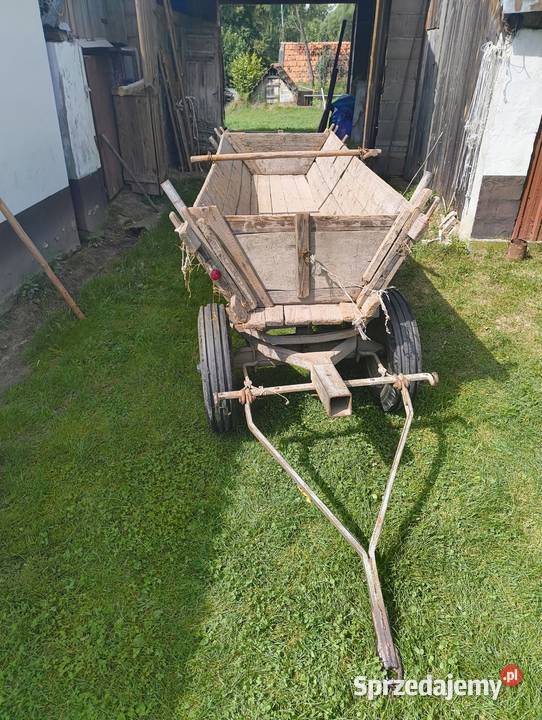 Wóz konny przyczepa rolnicza Górno