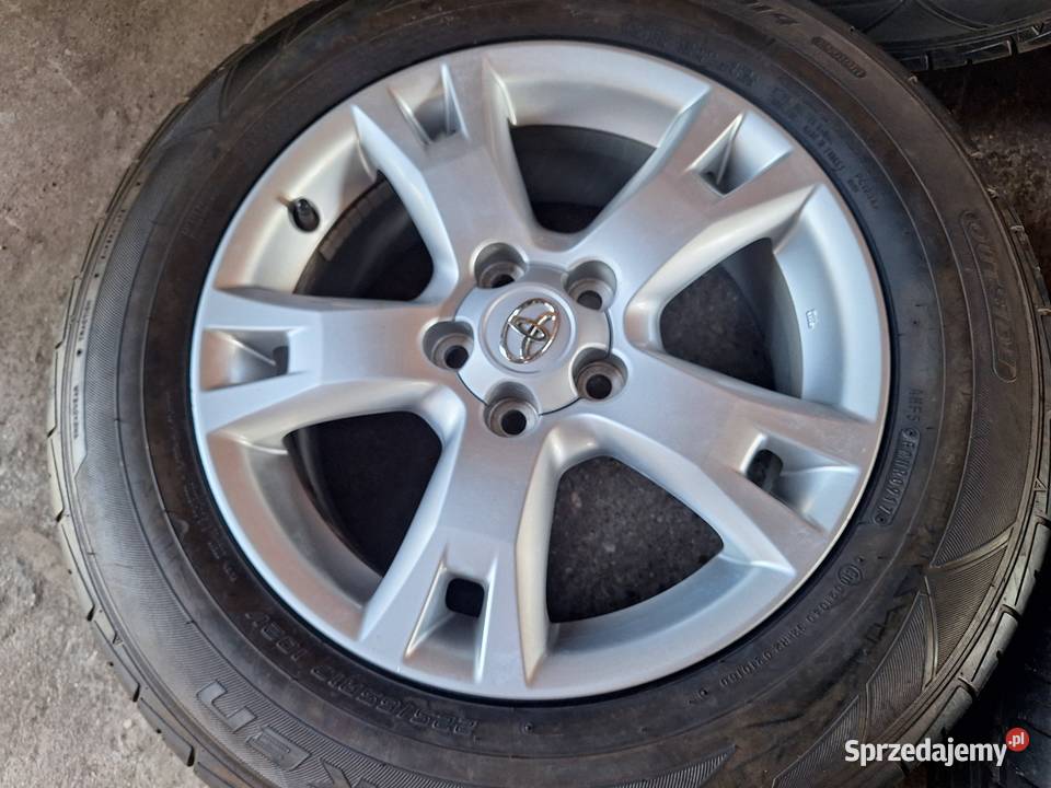 Alufelgi 5x1143 17 ET45 TOYOTA RAV 4 II III IV Samochodowe Choceń sprzedam