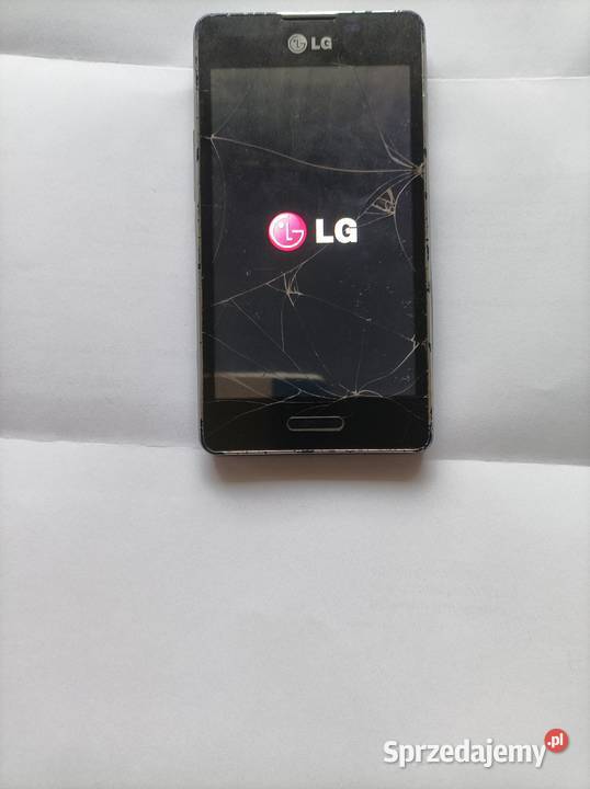 Sprzedam uszkodzony telefon LG E460 plus bateria.