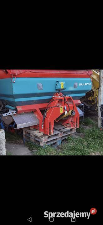 Rozsiewacz Sulky X36 z wagą komputer 3 tony Sulky Łańcut
