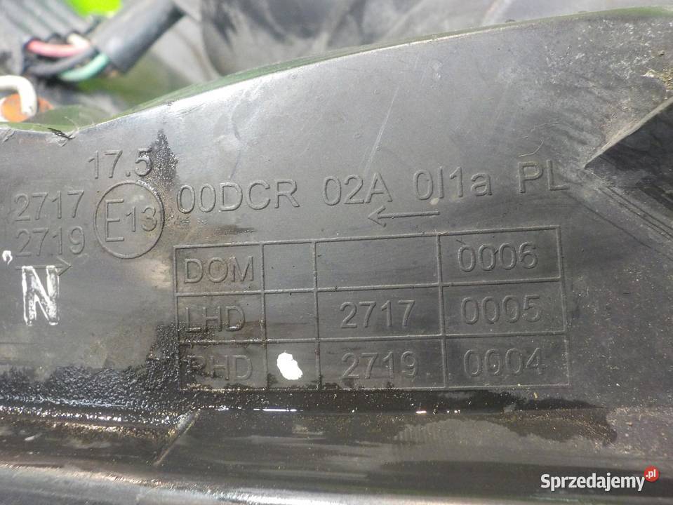 RENAULT KOLEOS I 20 DCI 09r 5D XENON lampa prawa osobowe Suków