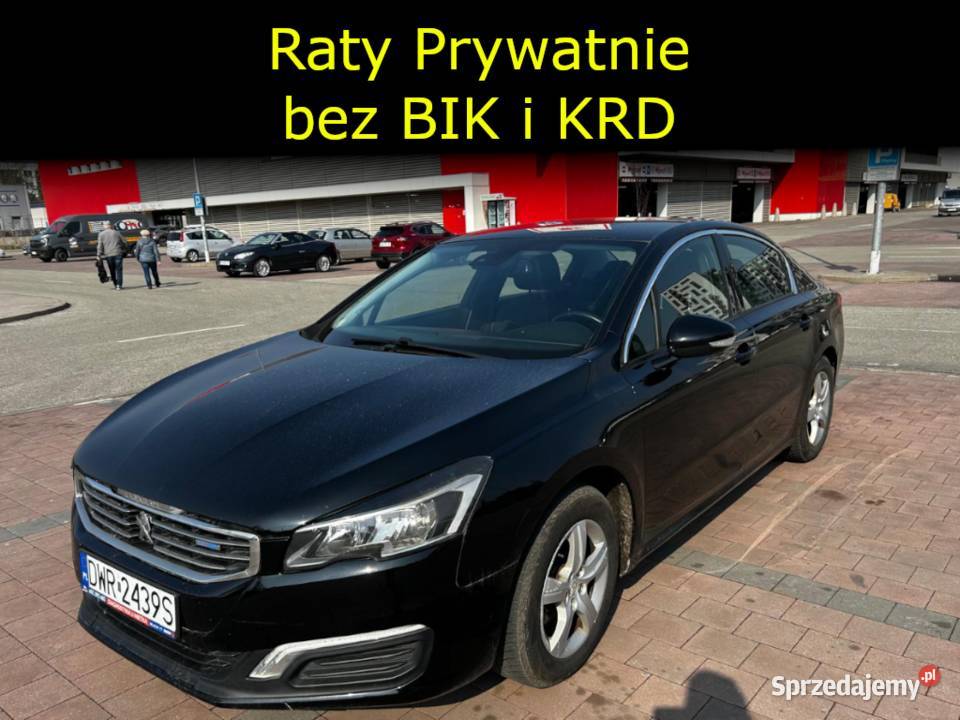Peugeot 508 Raty Prywatnie BlueHDI Sedan nowy ABS Wrocław