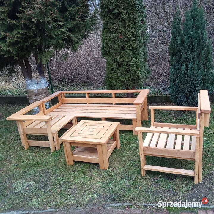 Meble ogrodowenarożnik tarasowy różne żółty