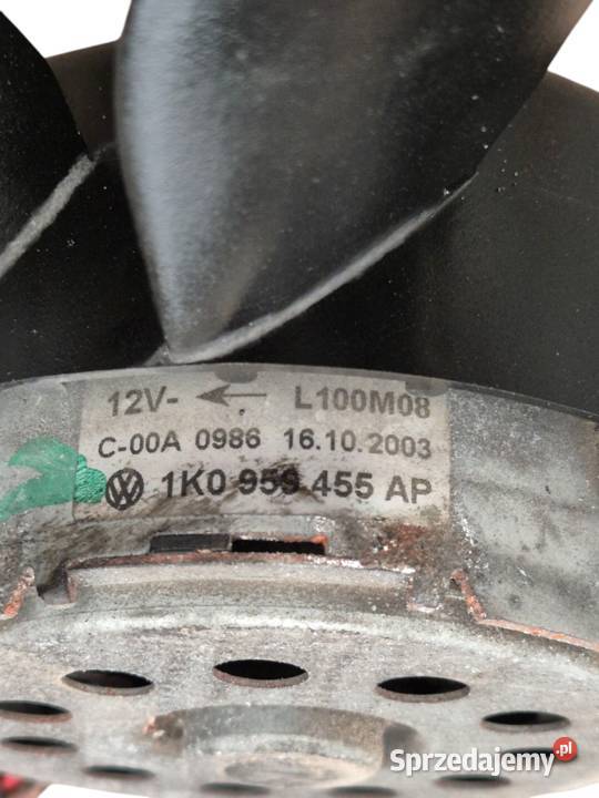 WENTYLATOR CHŁODNICY MAŁY 19 TDI 20 TDI SEAT Działoszyce