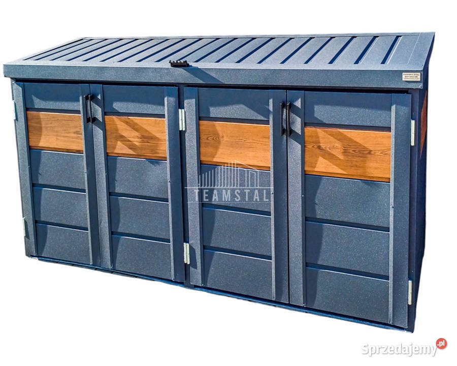 Zabudowa koszy na śmieci wiata obudowa Kraków sprzedam