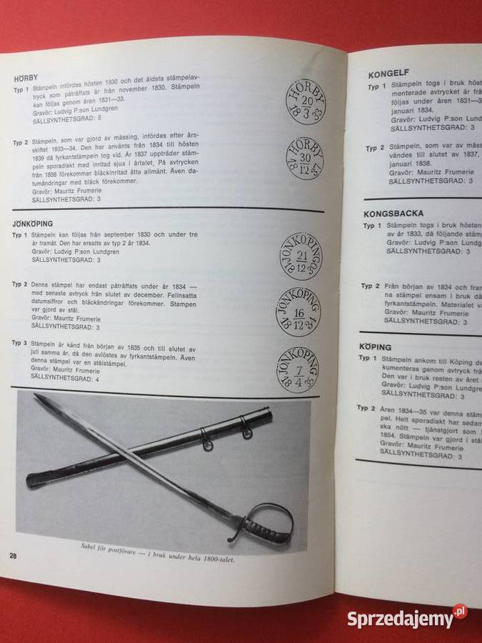 2855 Wczesne Szwedzkie Datowniki Szczecin