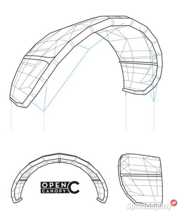 Latawiec Kite Slingshot RPM 12m NOWY Oryginał Bolesławiec