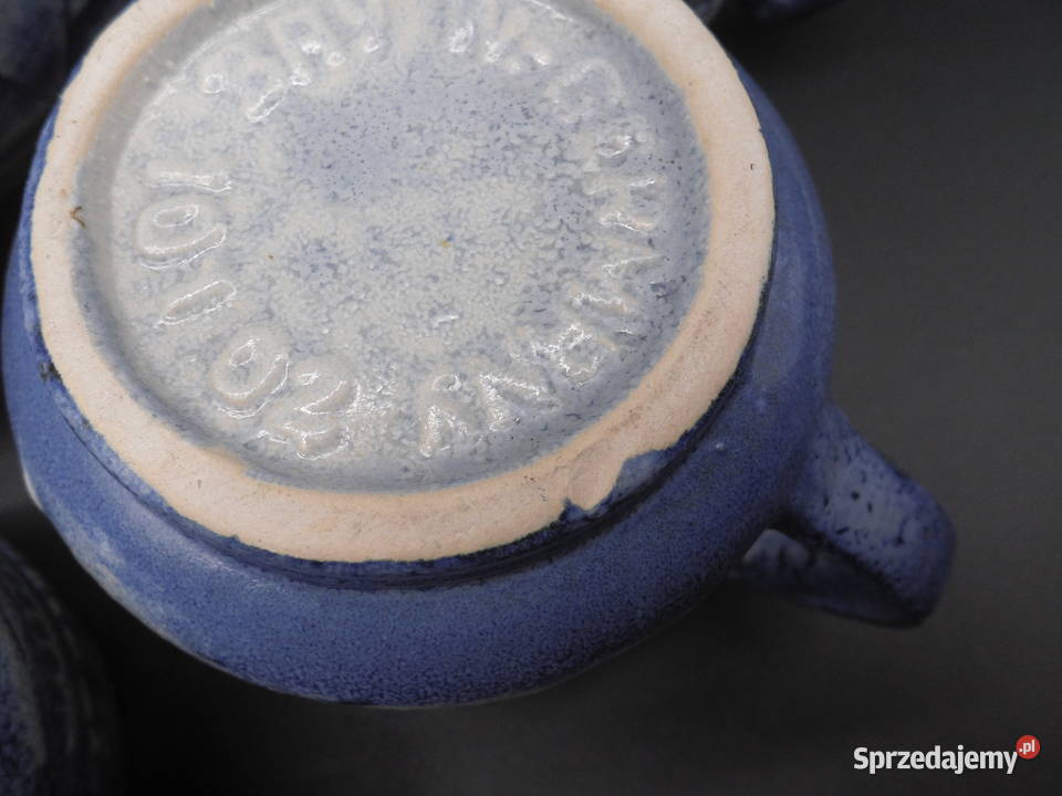 Zabytkowy niemiecki zestaw do ponczu grzańca Raszków