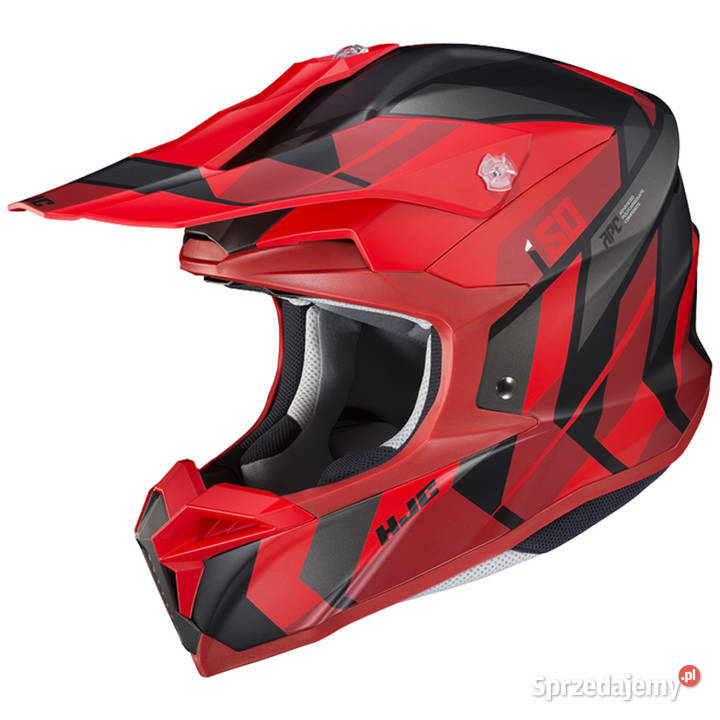 Offroadowy kask cross atv enduro HJC i50 Vanish Trzciel